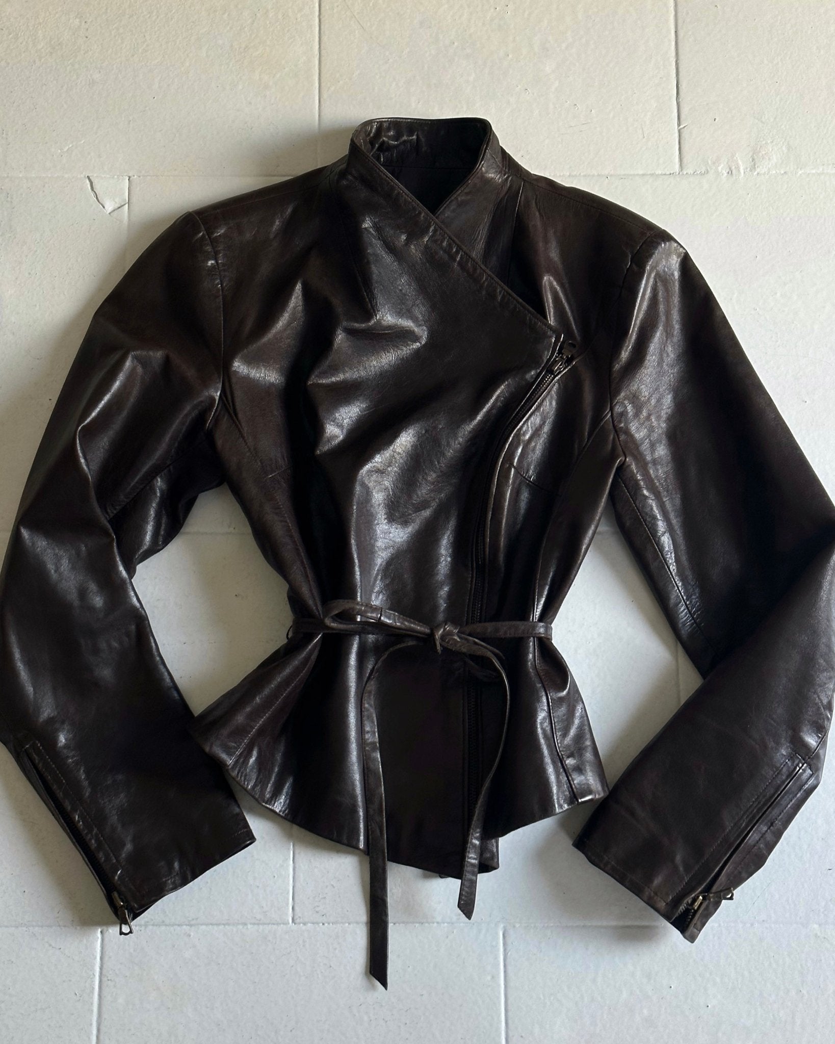 The bella leather jacket