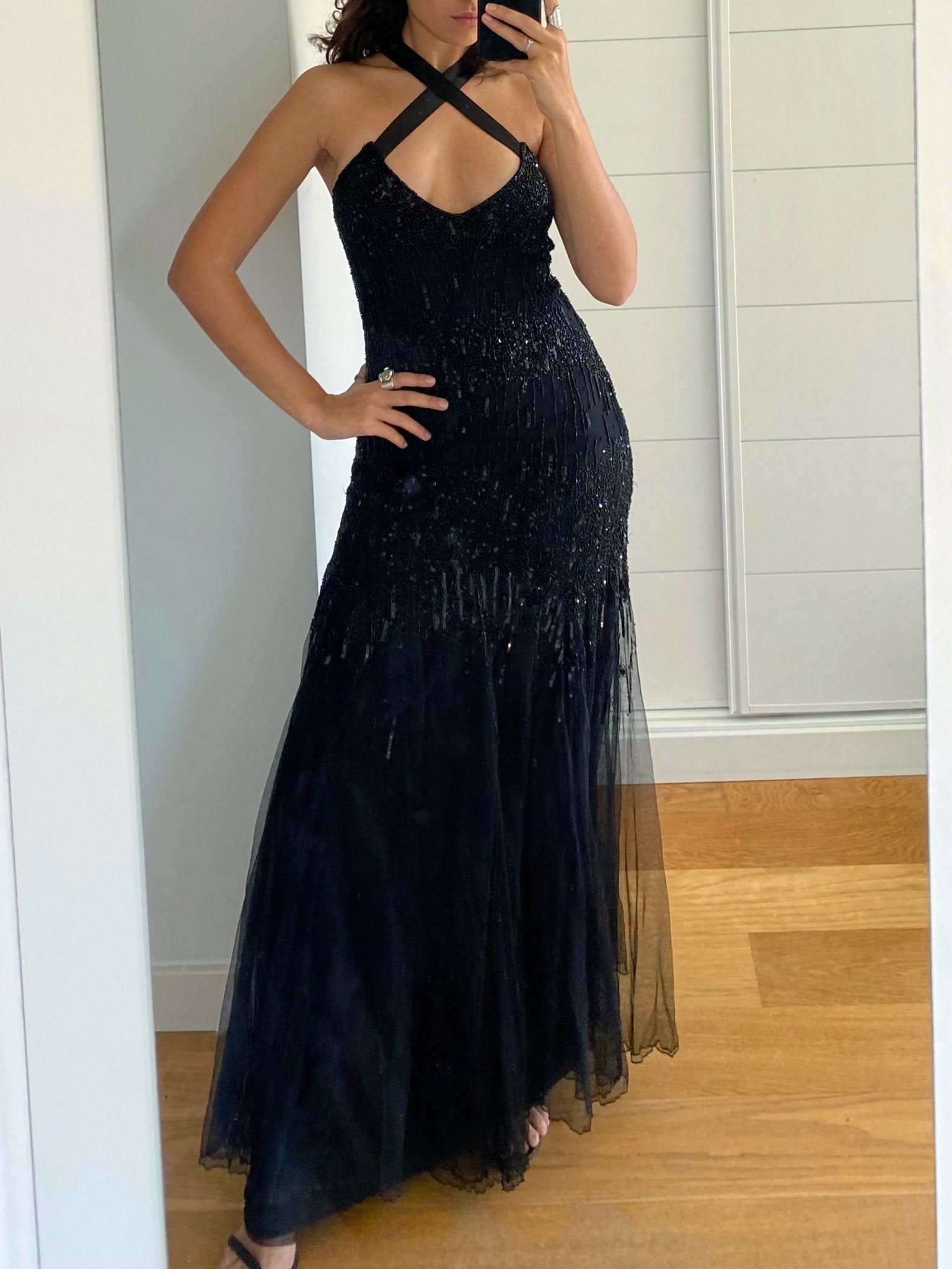 The black swan dress