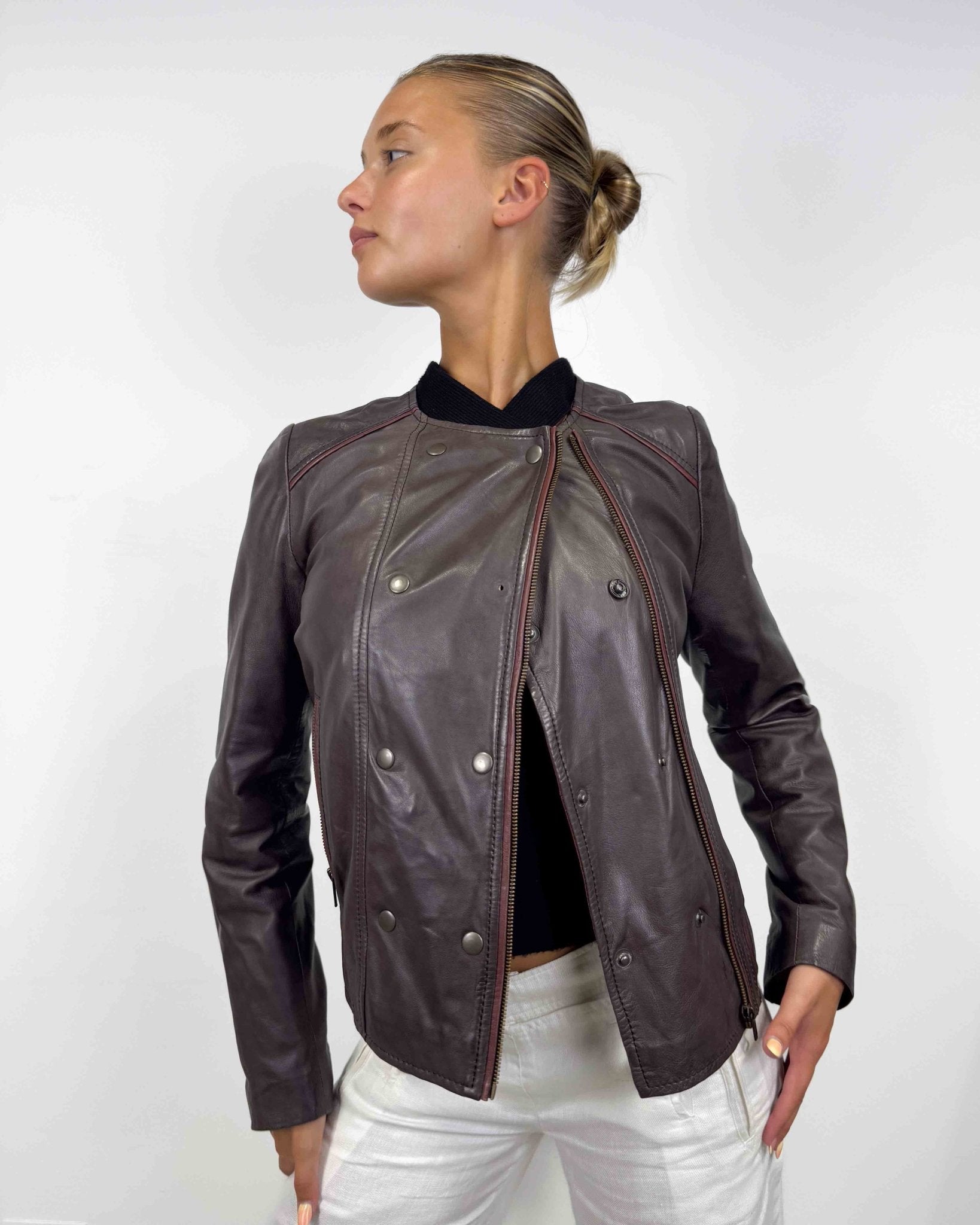 The bonnie leather jacket