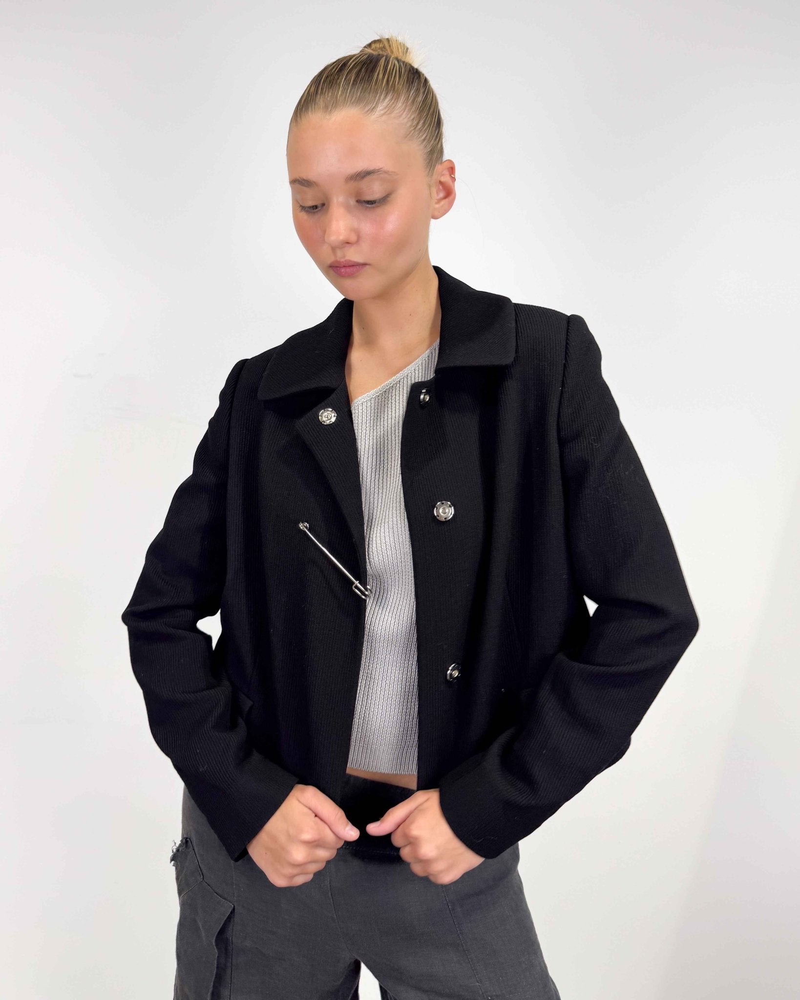 The diletta jacket by moschino