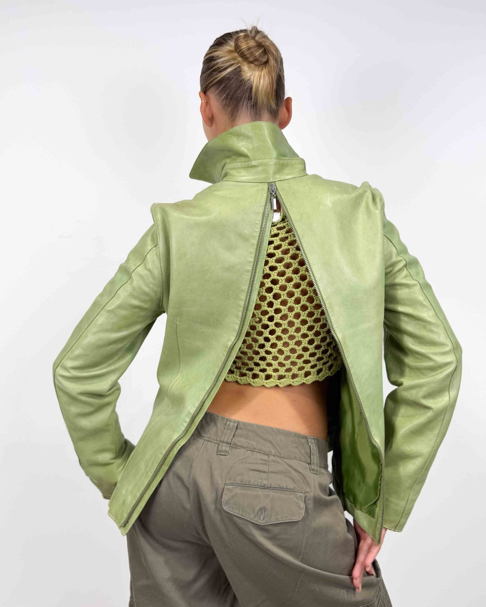 The elodie leather jacket