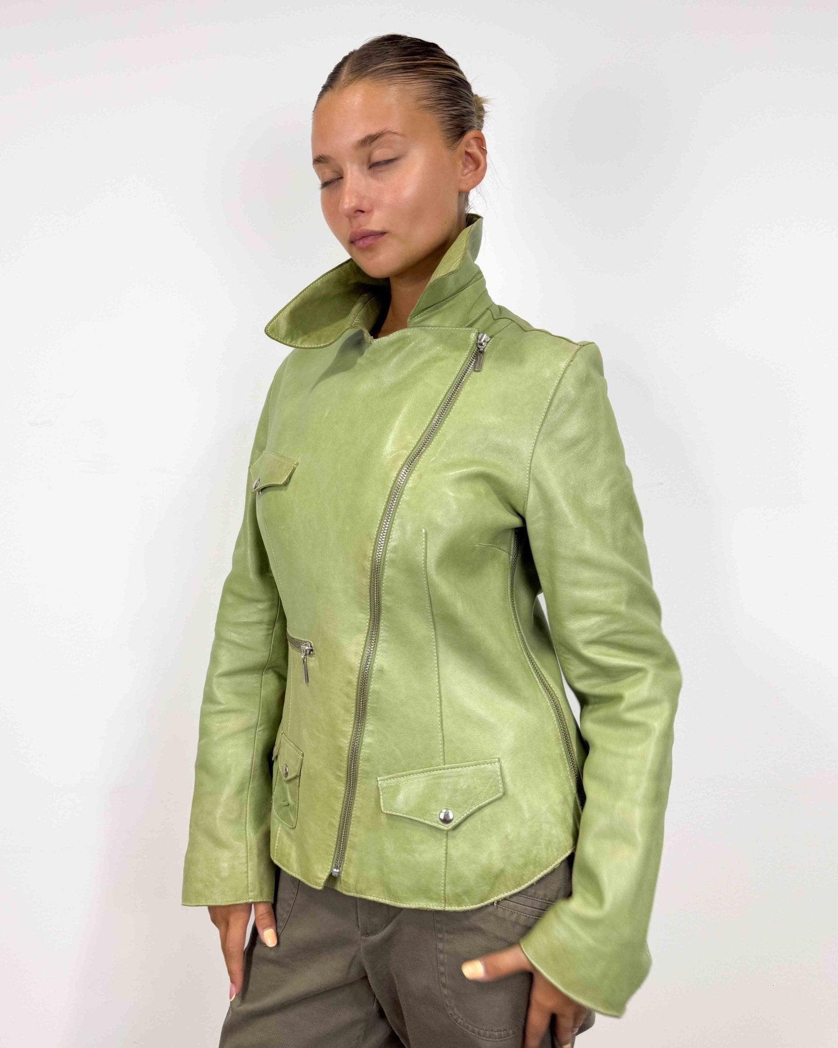 The elodie leather jacket