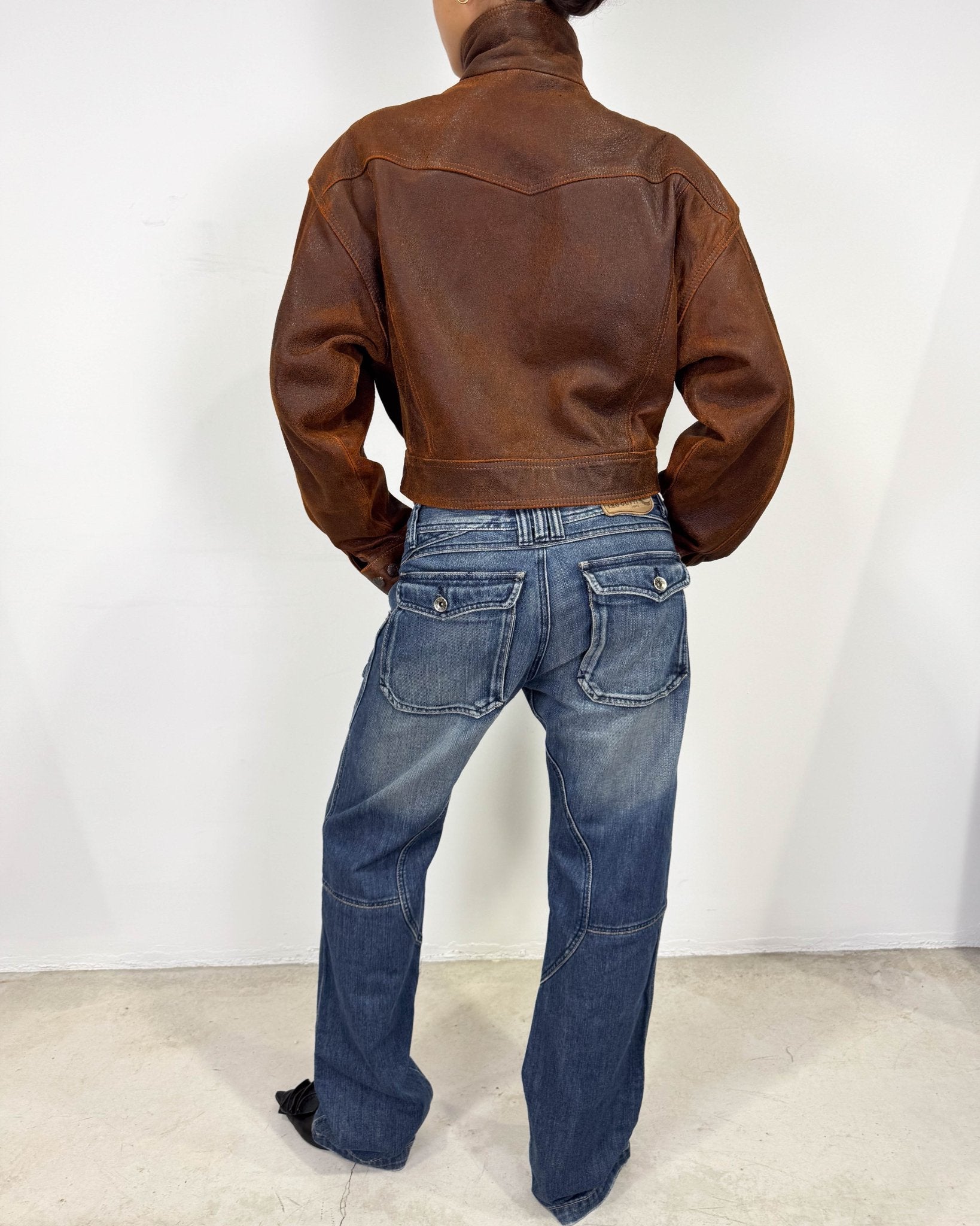 The enola leather jacket