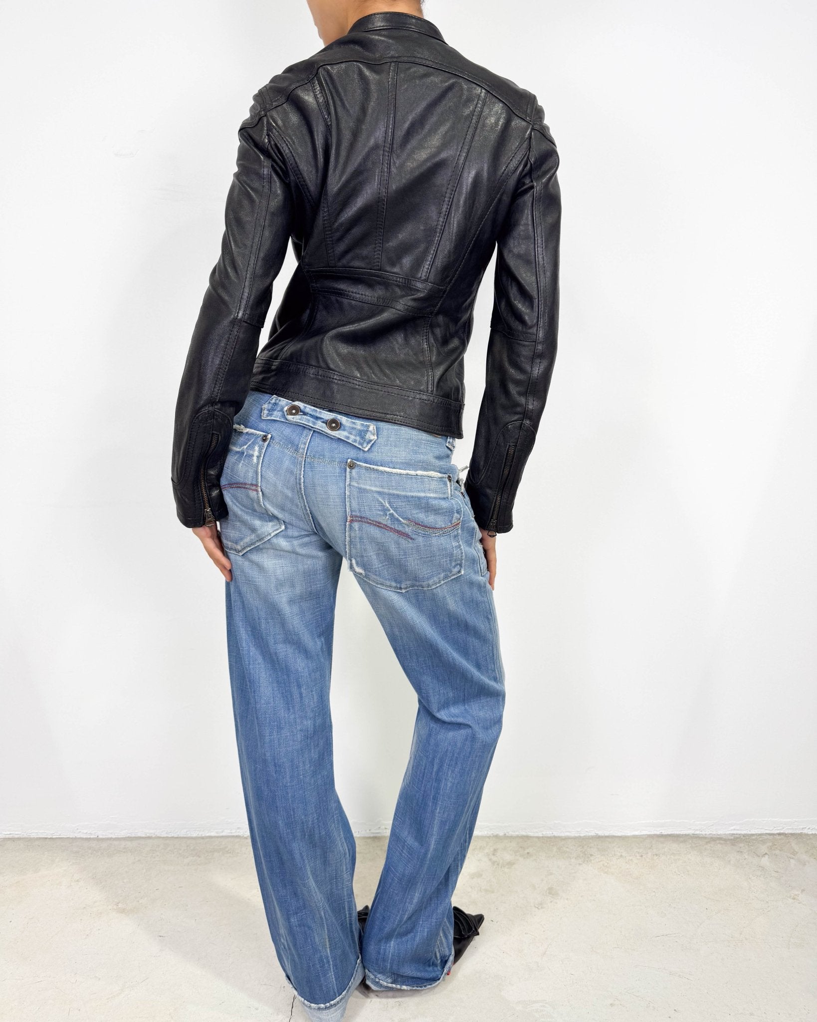The henriette leather jacket