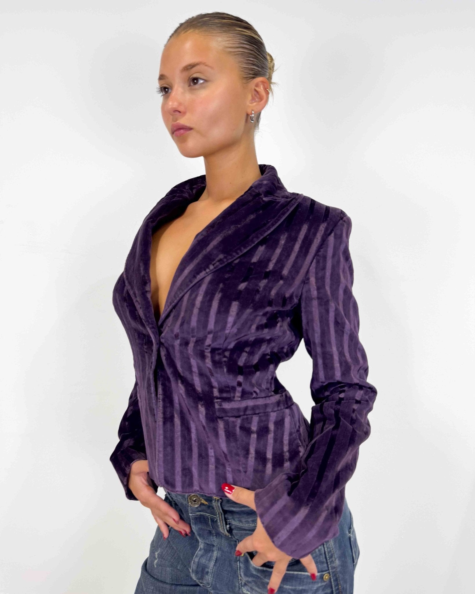 The lixue blazer by versace