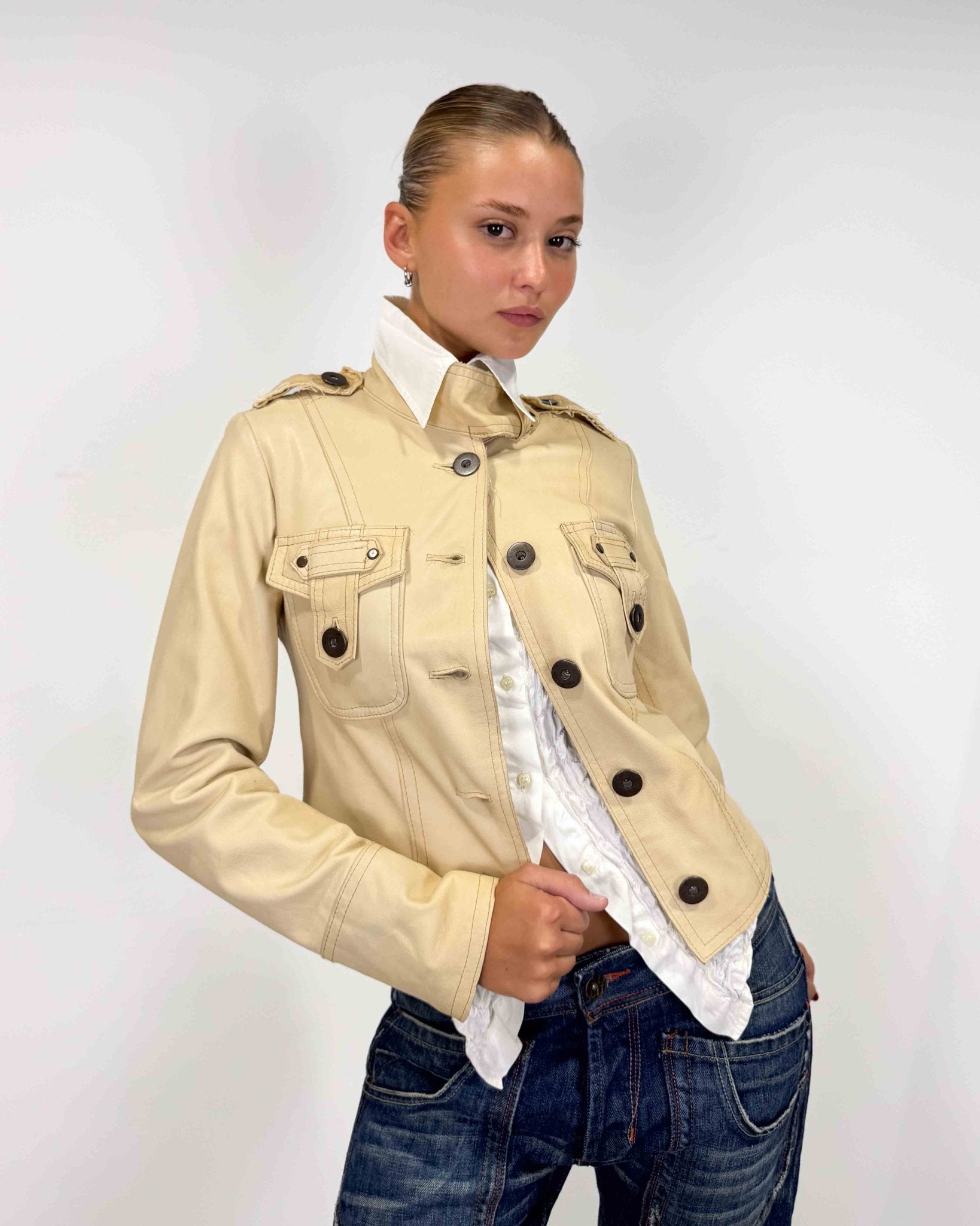 The lua leather jacket