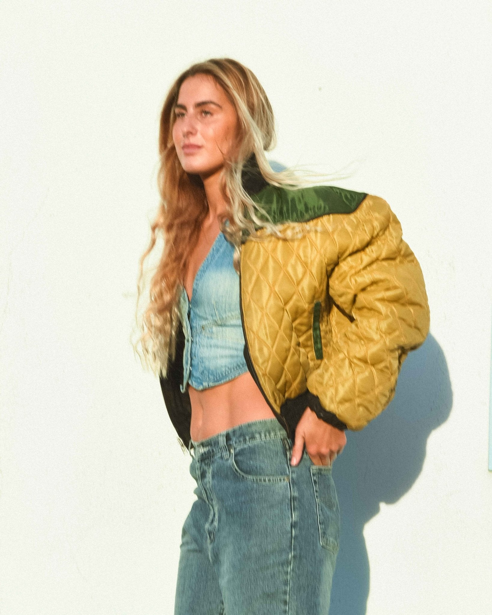 The madeline leather jacket