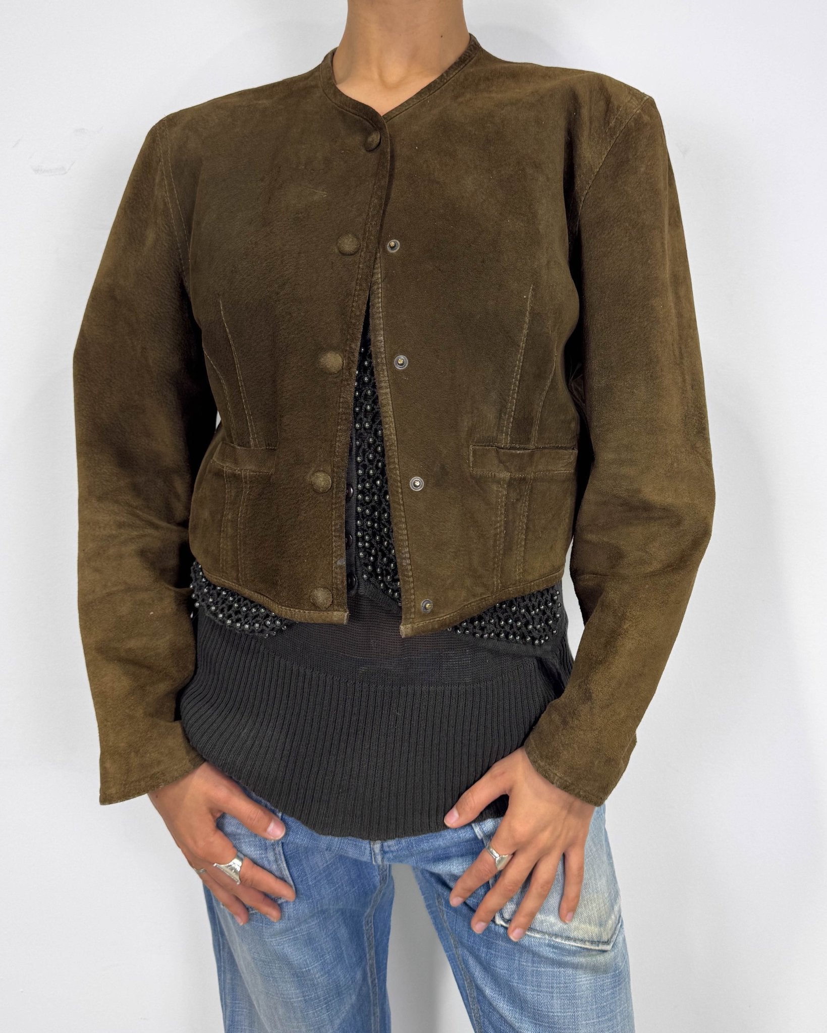 The mathilde leather jacket