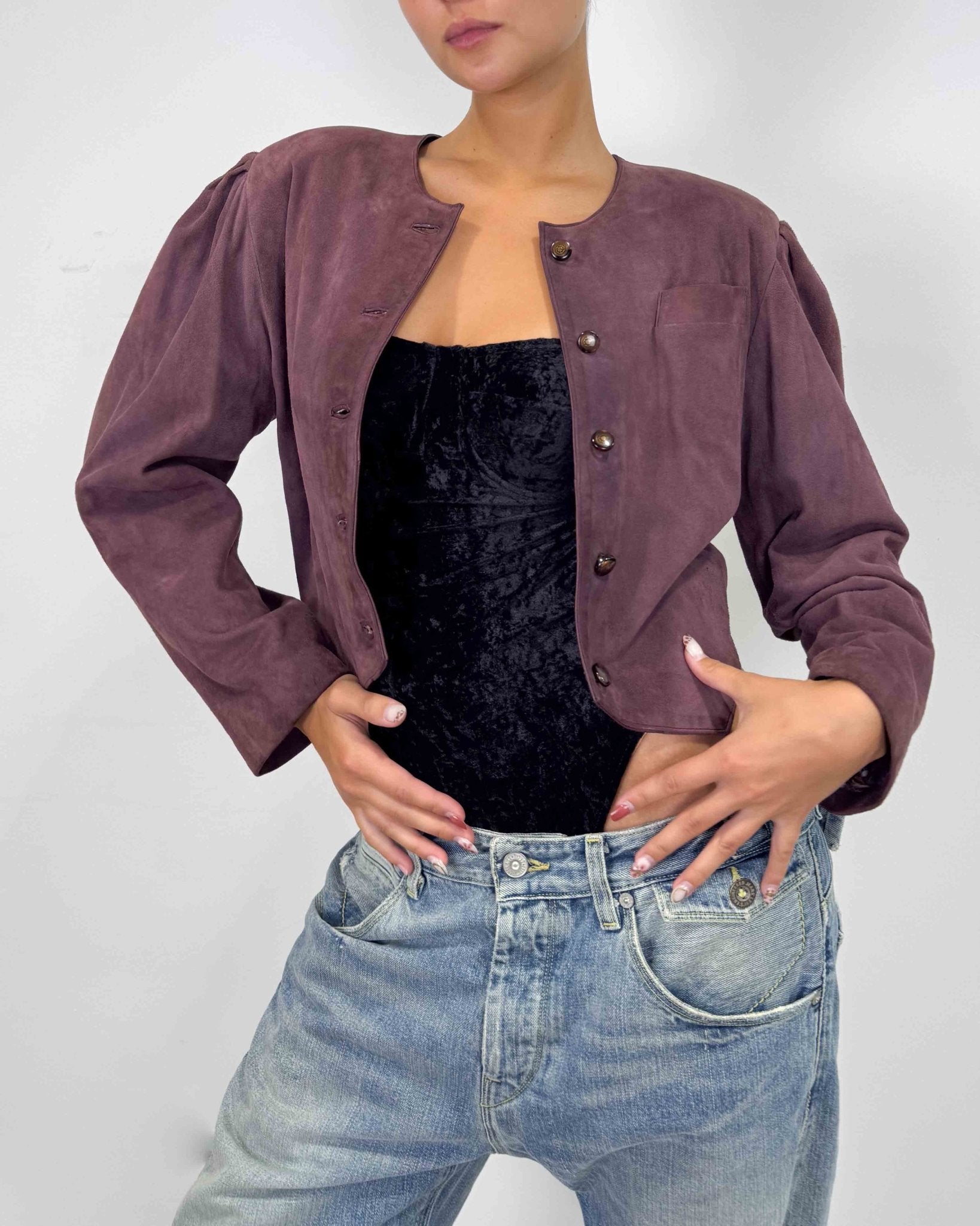 The nadia leather jacket