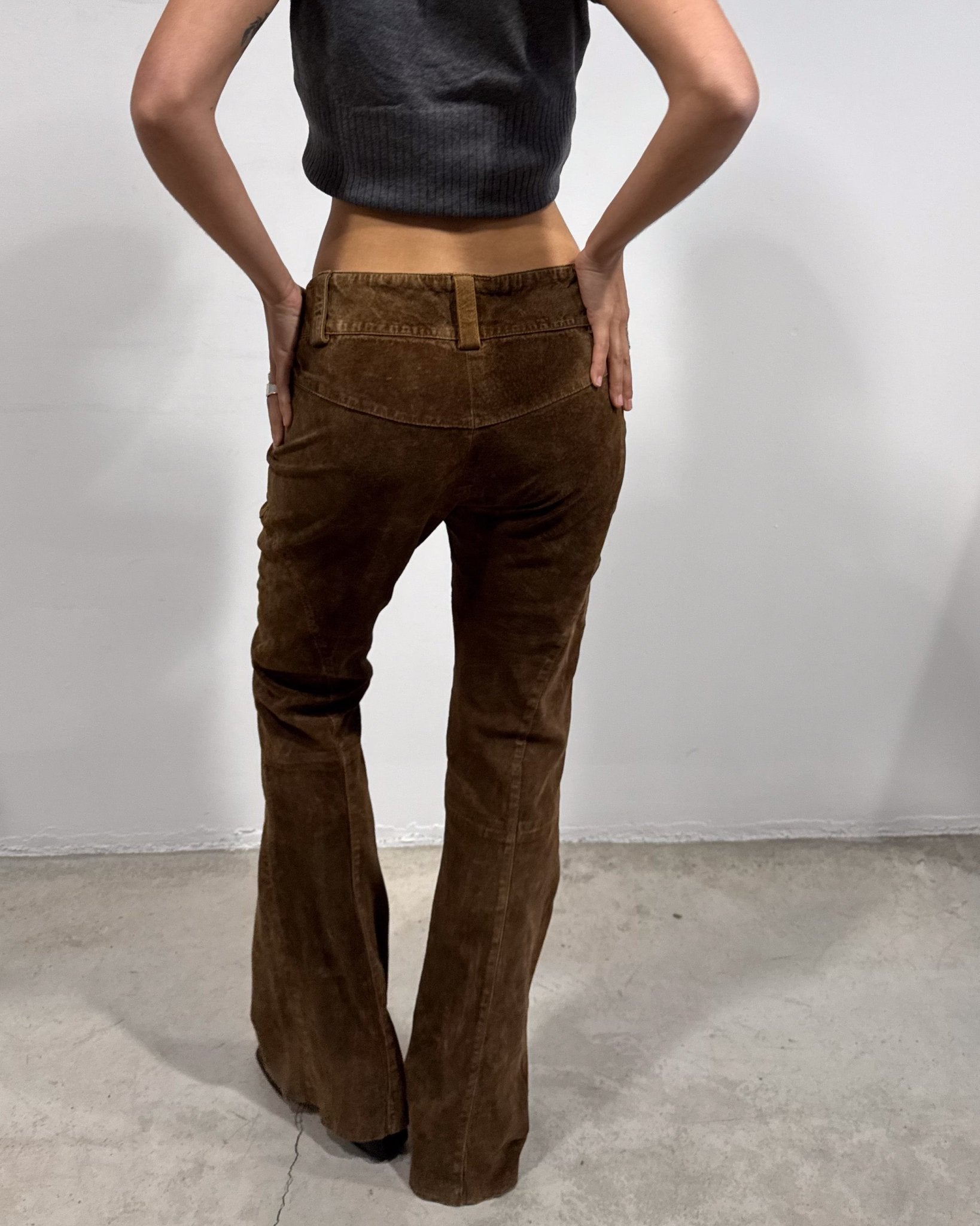 The noemí leather pants