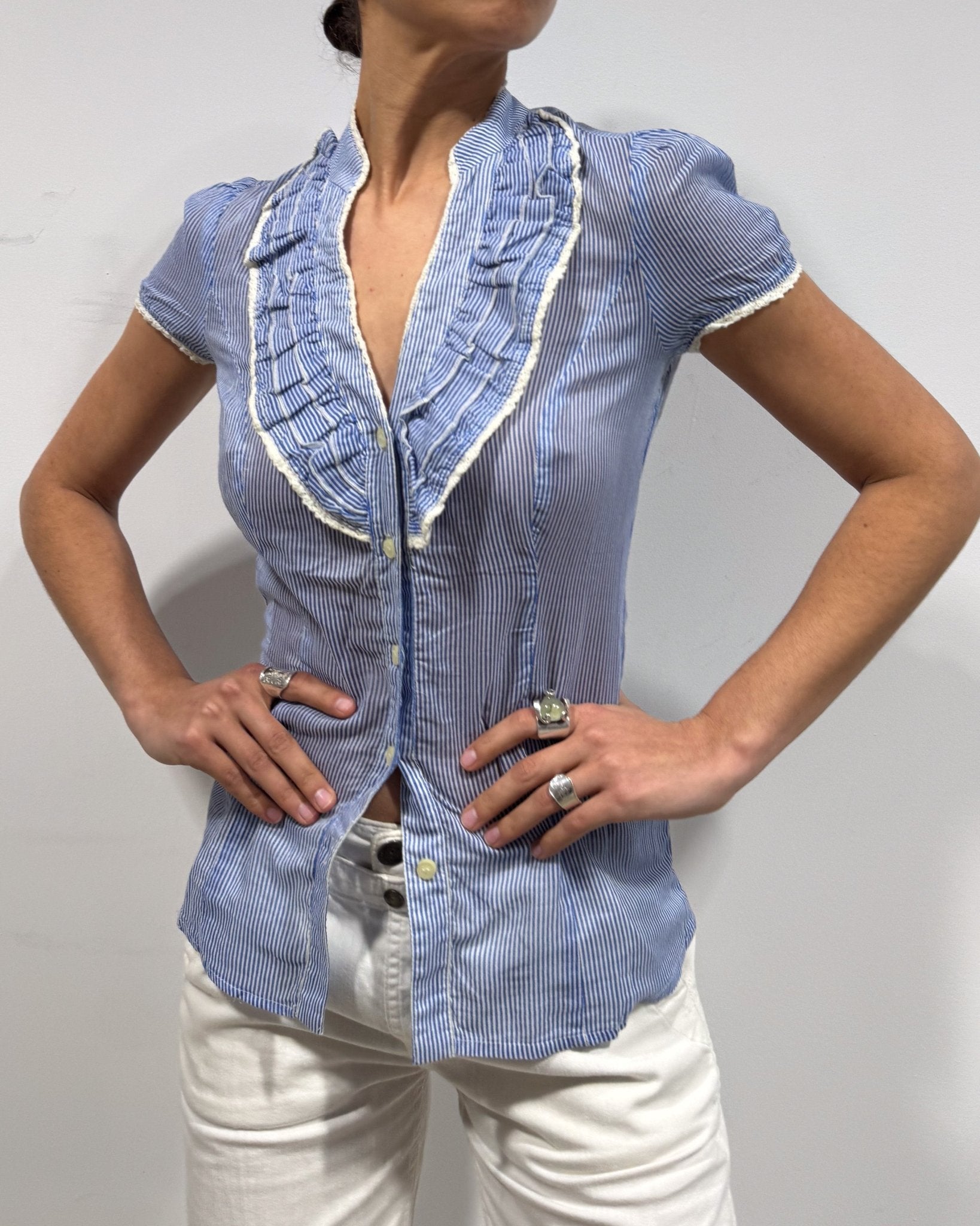 The opal blouse