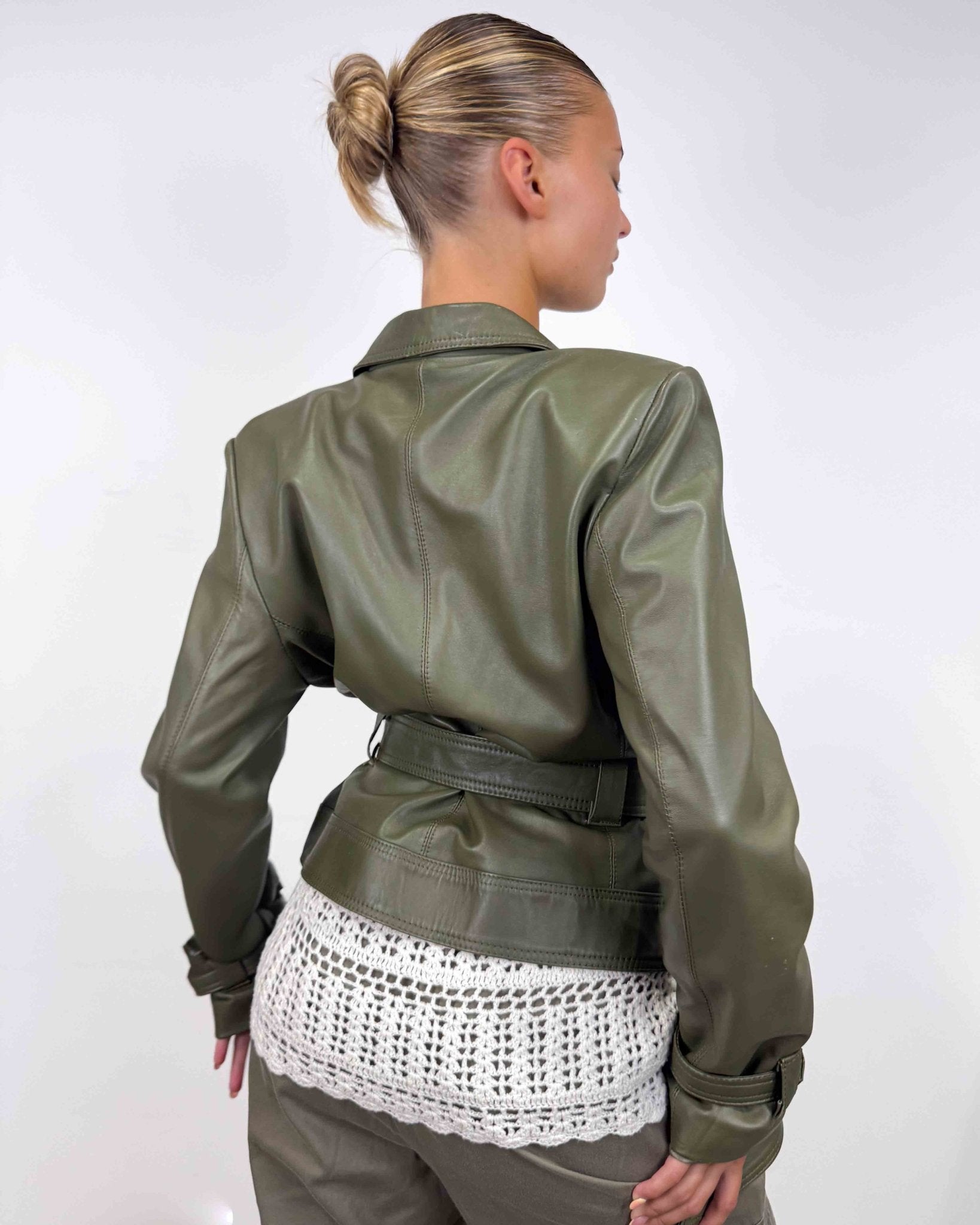 The savannah leather jacket