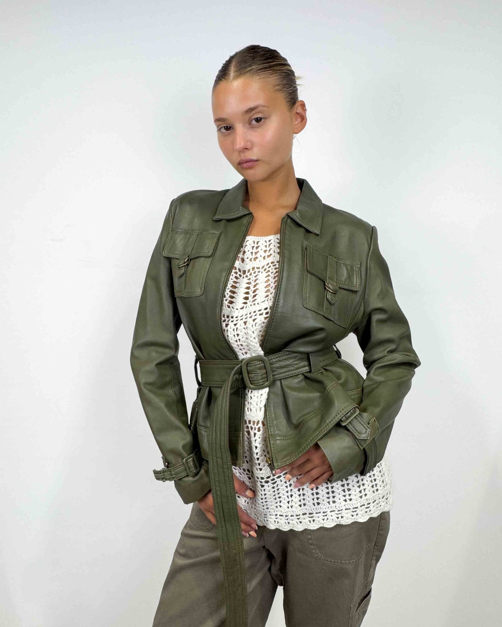 The savannah leather jacket