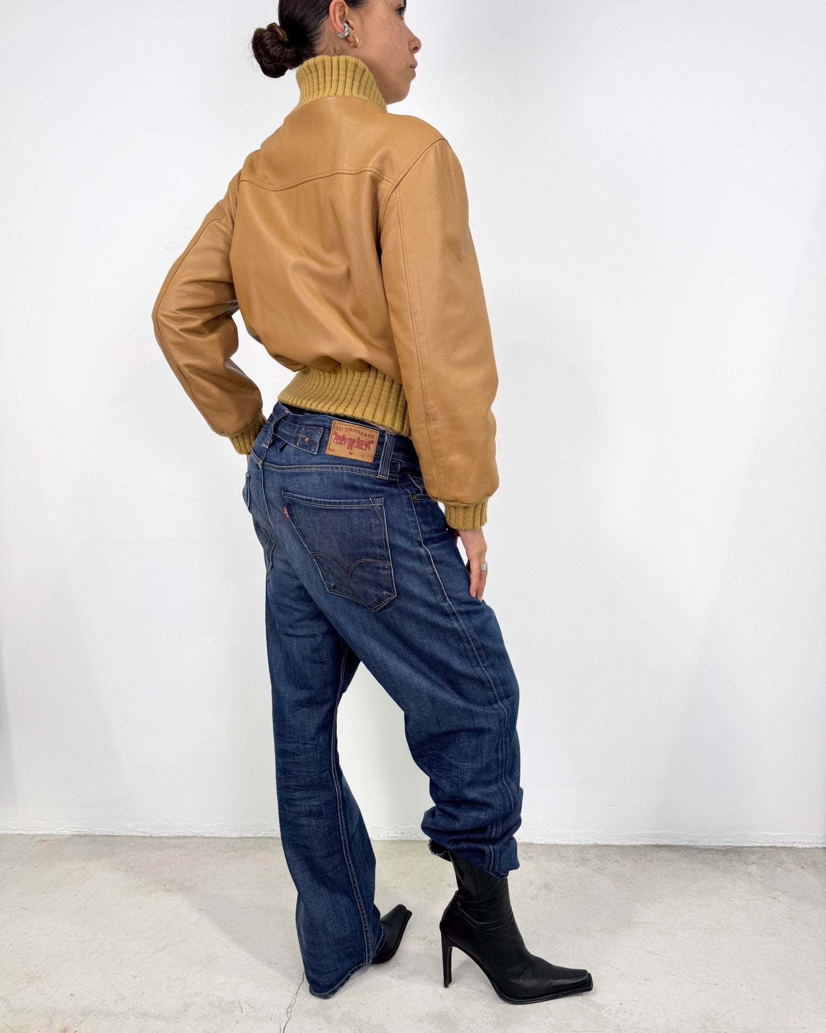 The teresa leather jacket