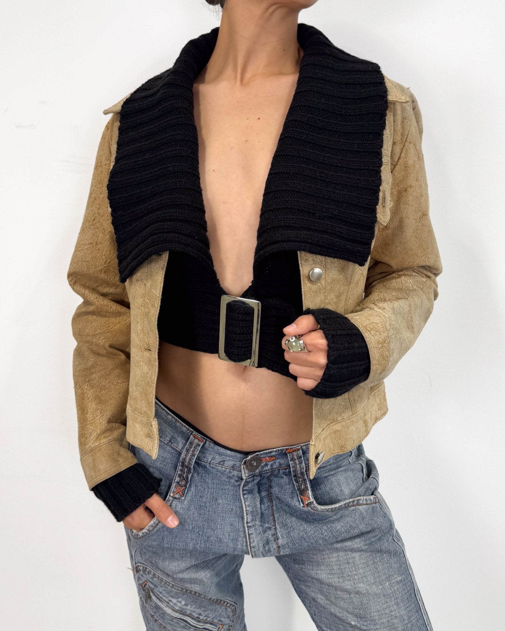 The yana leather jacket