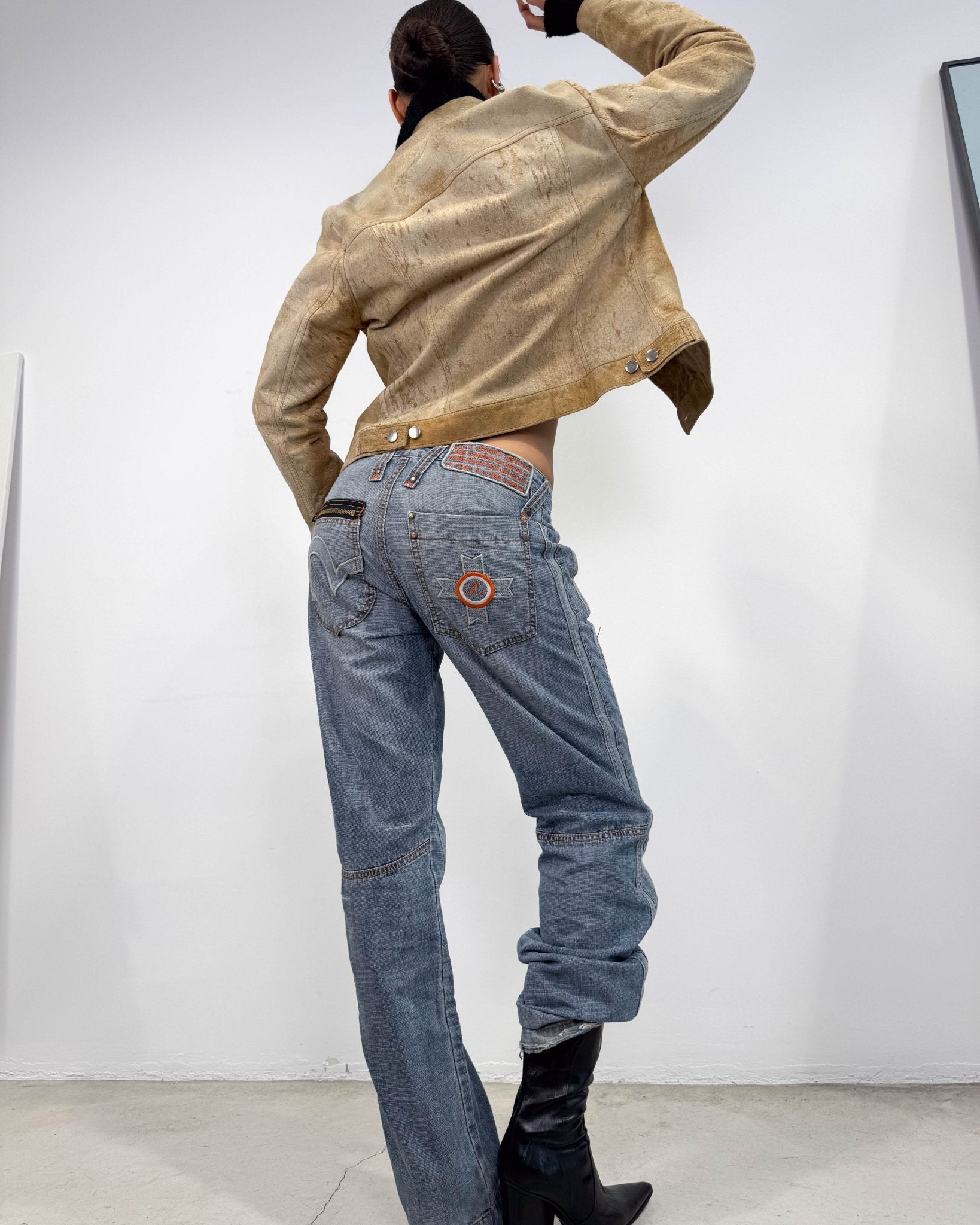 The yana leather jacket
