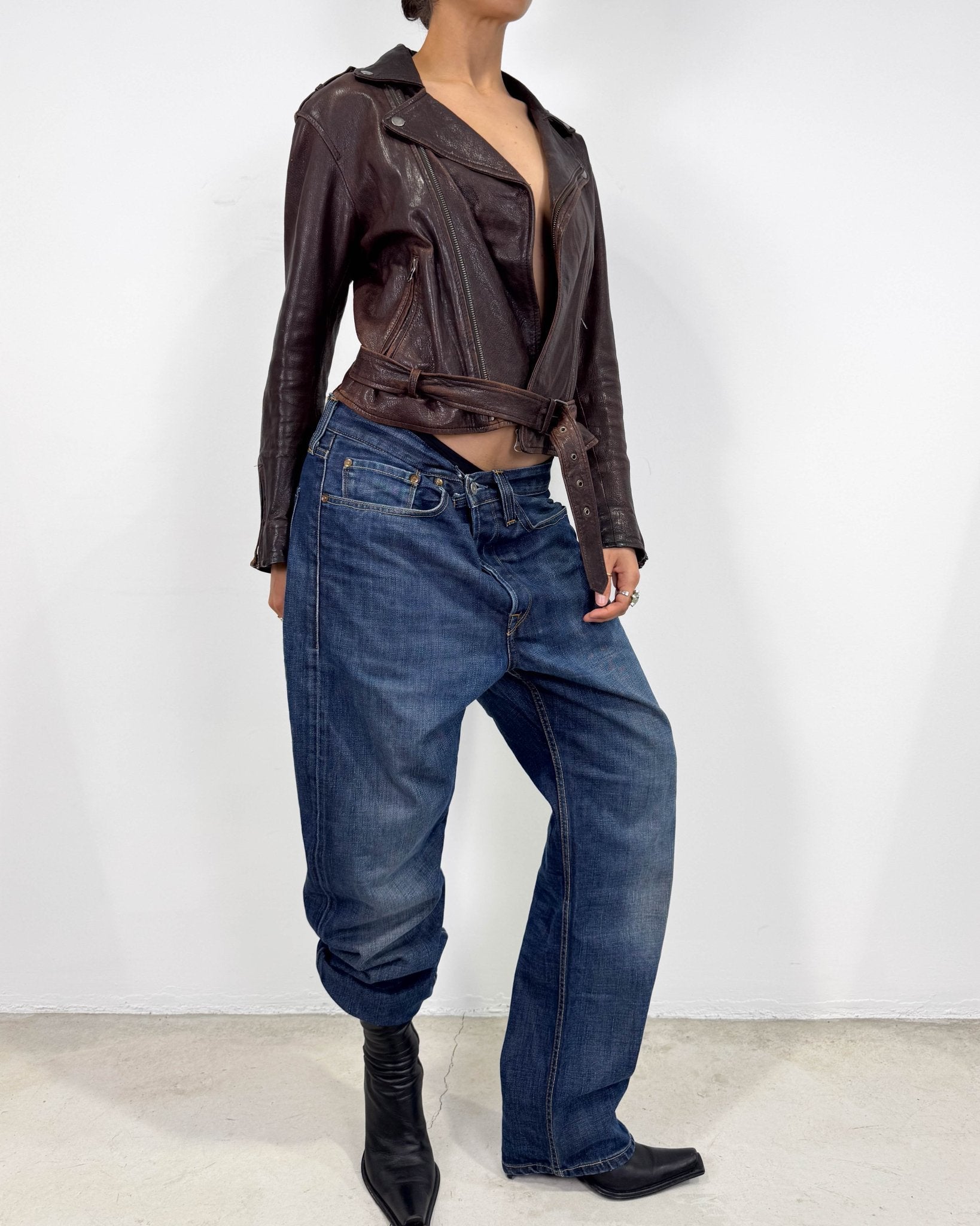 The ydy leather jacket
