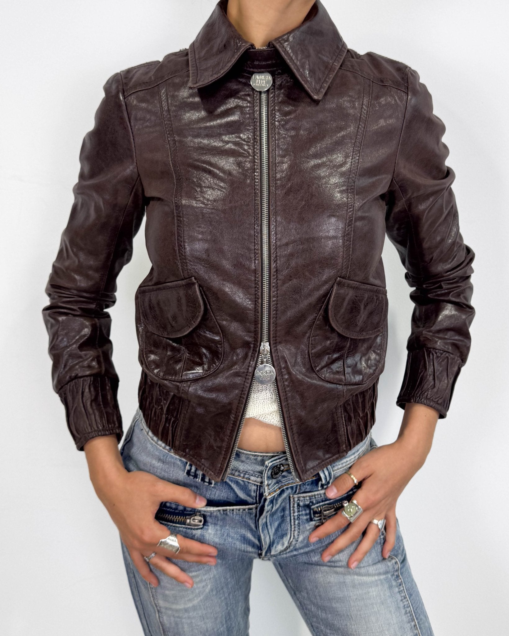 The yvonne leather jacket