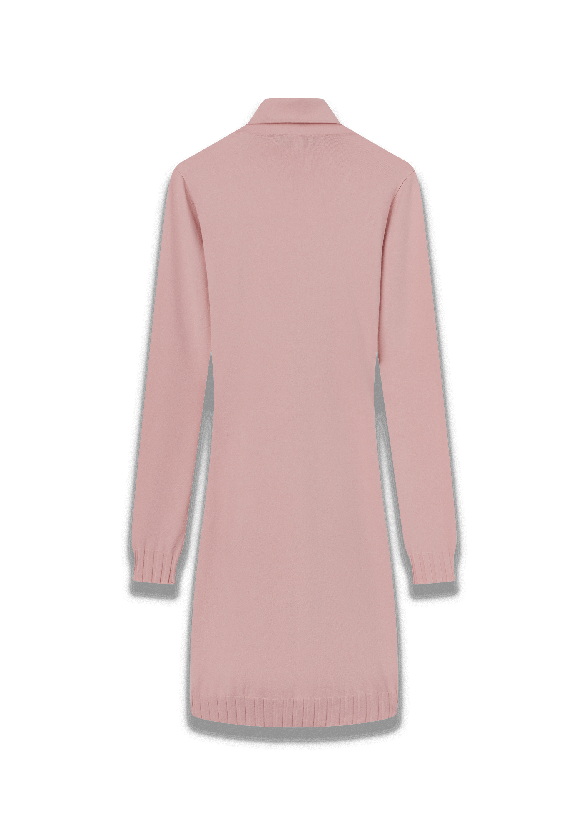 Nasdaq knit dress blush