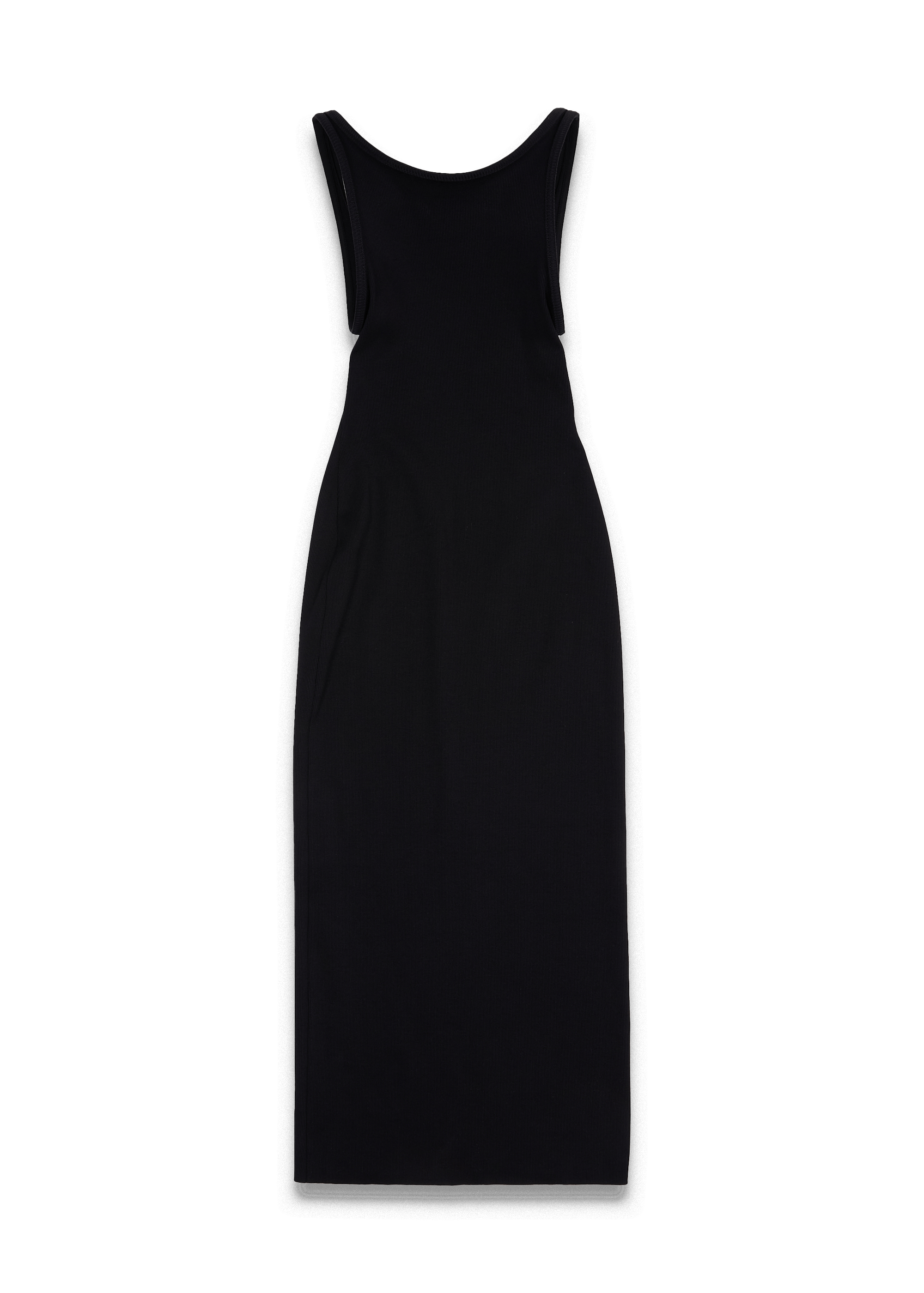 Blur tank dress black