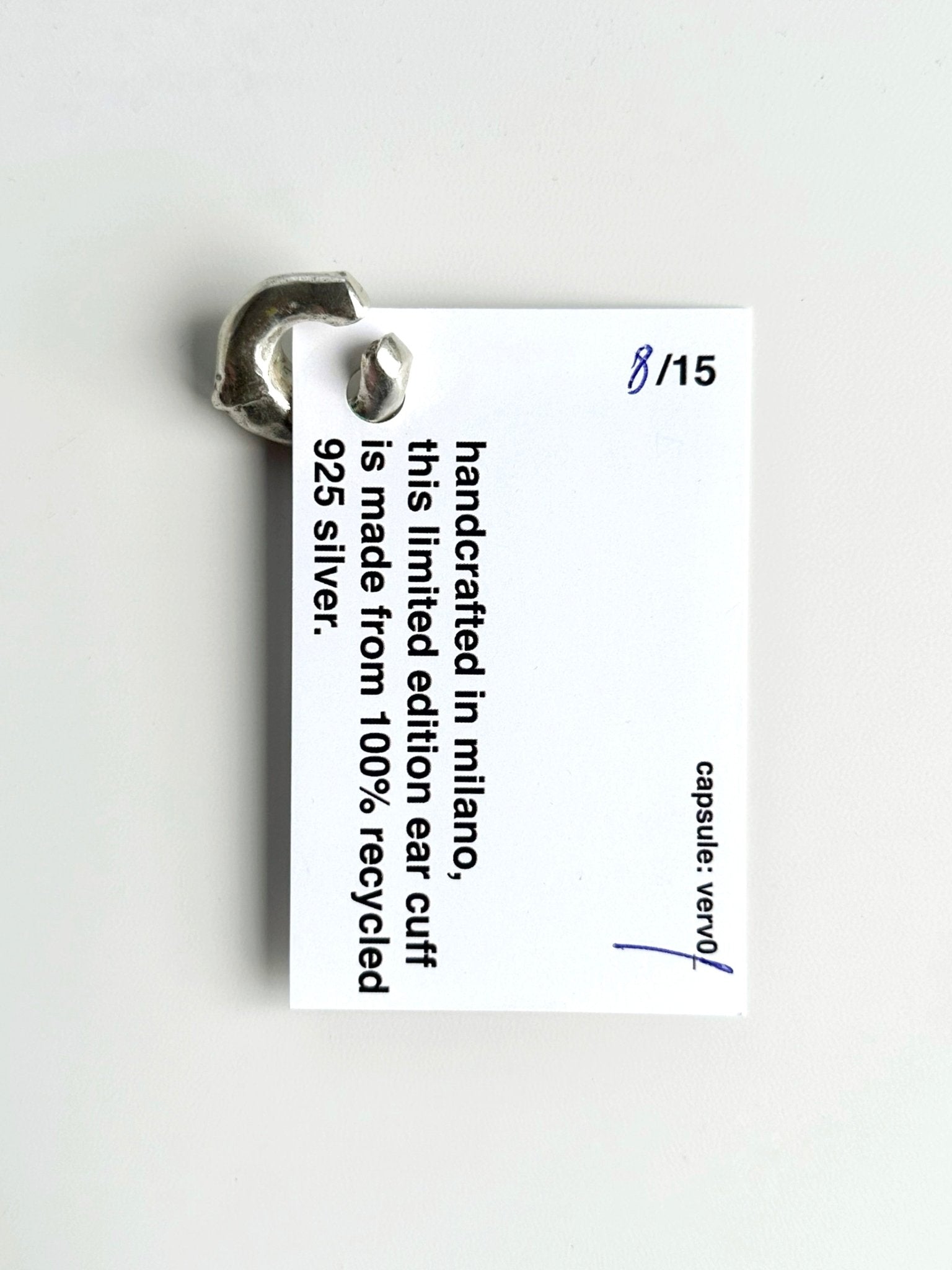 Verv_01: the ear cuff