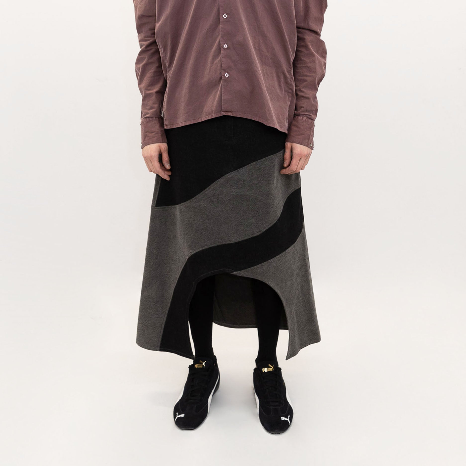 Vortex skirt black charcoal