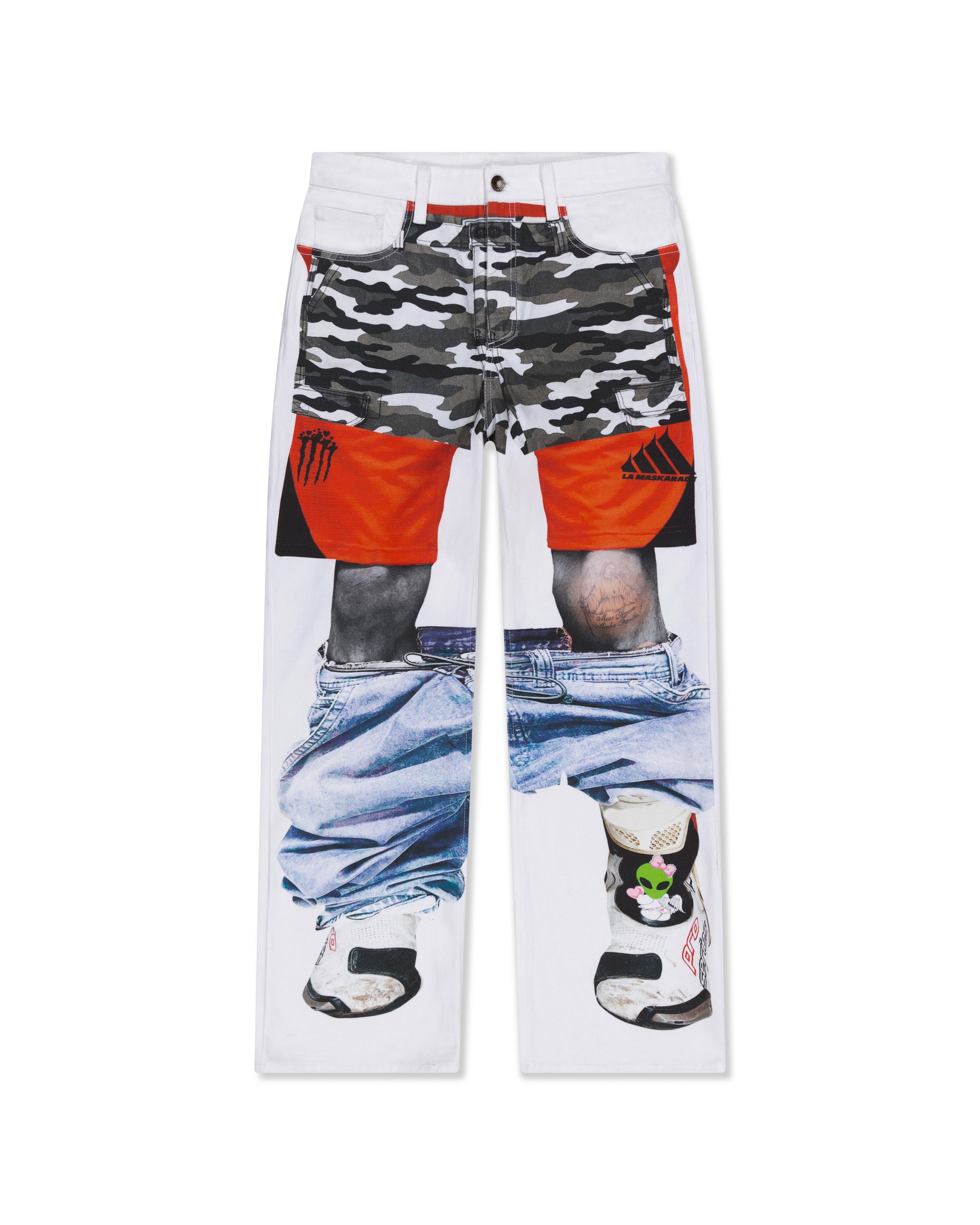 Layered pants