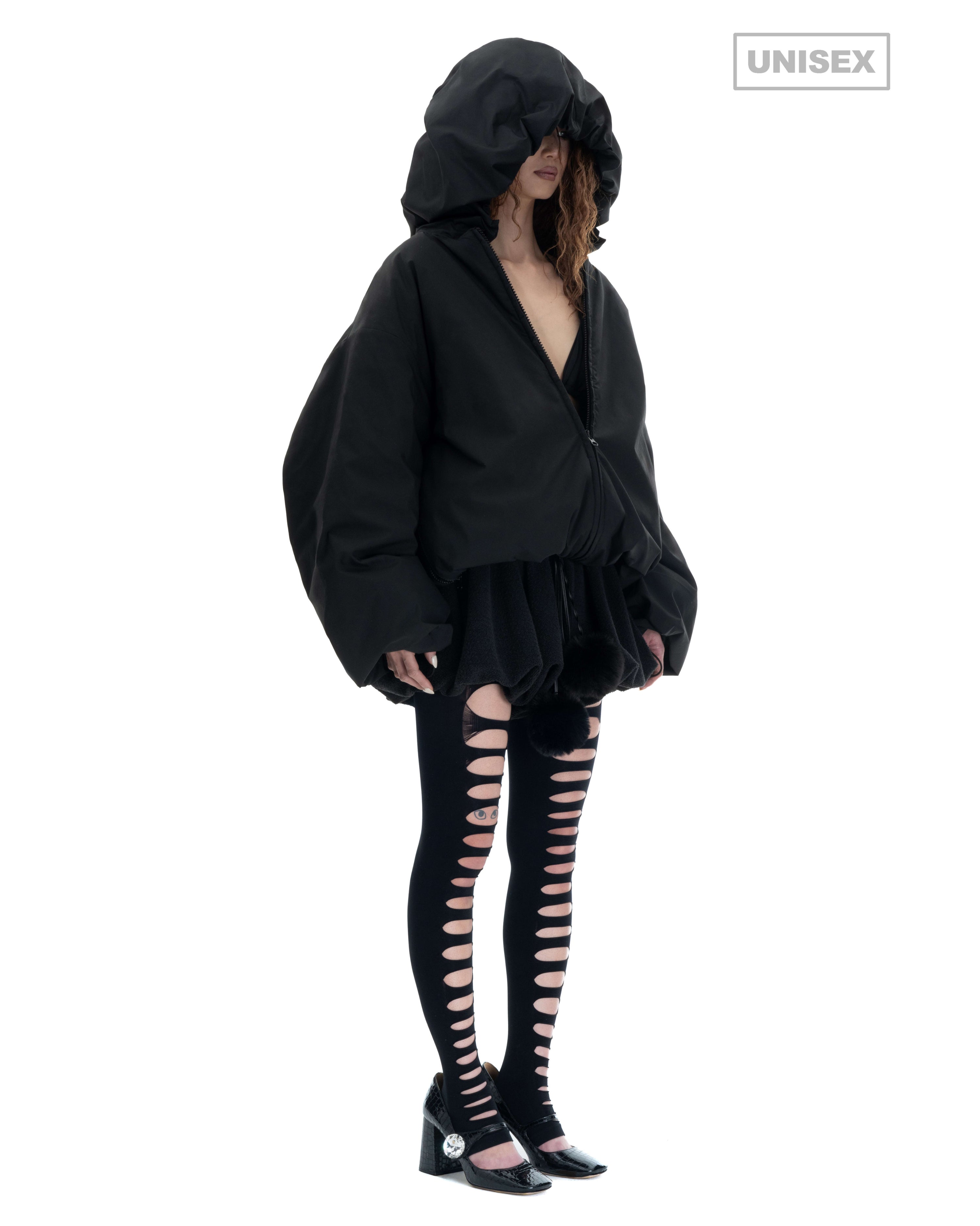 Hug me-  puffer hoodie